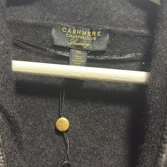 100% Cashmere Cardigan from charter club - Picture 4 of 5